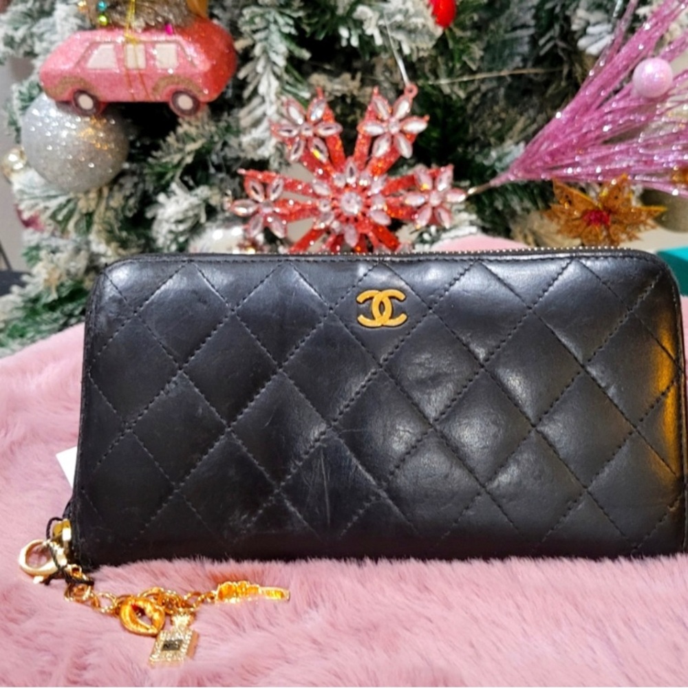 Chanel Long Zippy Wallet